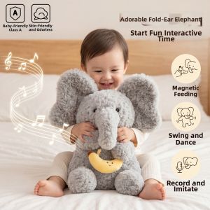 LIVING STONES | Baby Entertainment Toy for Lifting Practice with Moving Ears