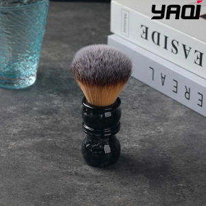 XMSJ | 2026 Yaqi Shayish 24MM Mens Shaving Brush with Resin Handle And Nylon Bristles Professional Barber Beard Care Shaving Tool