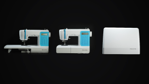 Máy may điện tử Riccar H40E chính hãng Nhật Bản dễ dùng tặng phụ kiện chân vịt chỉ màu và túi đựng máy