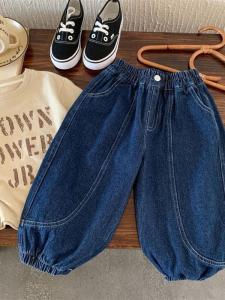 Boys Straight Leg Jeans Spring Autumn Style Childrens Casual Pants Long Trousers Polyester Fiber 100% Fashionable Boys Autumn Wear