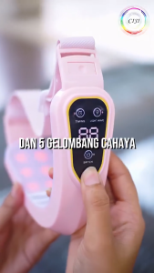 NEW COD V-Face Alat Pijat Penirus Pipi Wajah Dagu Dengan 5 Mode Getaran Face Double Chin V-Shaped