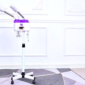 เครื่องพ้นไอน้ำร้อน-เย็น เครื่องโอโซนผิว 2หัว เครื่องพ้นไอน้ำสปา สปาหน้า สำหรับร้านสปาหน้า คลินิกทำหน้า