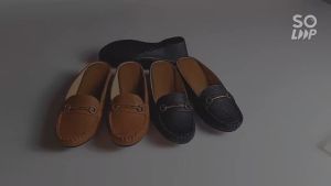 Giày Sabo - Giày Sục Nữ Da Bò Thật Cao Cấp Morbido M508 Đế Xuồng 5p