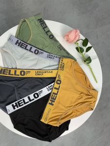 พร้อมส่ง: กางเกงในชั้น, กางเกงชั้นในชาย, กางเกงในผู้ชาย, กางเกงในไร้ขอบ #8866