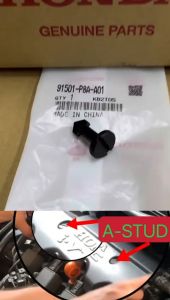 ORIGINAL HONDA ENGINE RECEPTACLE COVER CLIP ENGINE COVER CLIP PLASTIC LOCK PIN SCREW NUT CLIP PIN HOLDER PARTS