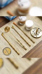 Phụ kiện lẻ dụng cụ tạo hình khuôn đốt trầm hương bằng đồng Bộ Dụng Cụ Mỹ Nghệ Truyền Thống Xẻng Nhấn Và Chổi Quét Trầm Hương - Lazada