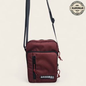 Hanuman Sling Shoulder bag Durable High Quality Water-Resistant Lightweight 3 Zipper (Nimai)