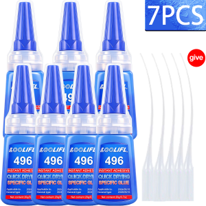 LOOLIFL | 20g Super Strong Nail Glue Quick Dry For False Nail Tips Acrylic Nails Press On Nails Fake Nails Art Decoration Lasting Adhesion