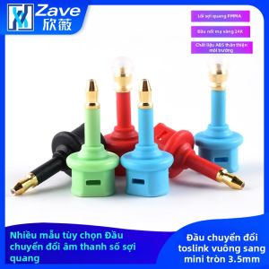 ZAVE | Toslink to Mini Round and 3.5mm Adapter