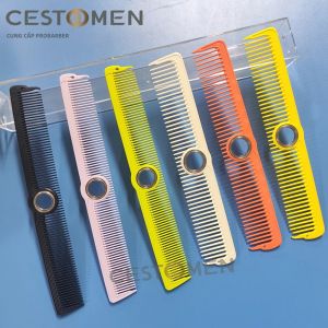 Lược Cắt Tóc Pro Spining Barber Với Vòng Bi Giảm Xóc Răng Lược Rộng Chống Tĩnh Điện Dụng Cụ Tạo Kiểu Tóc Cho Nam Nữ - Phụ Kiện Làm Tóc Nhiều Màu Sắc