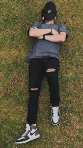 Celana Jeans Pria Sobek Softjeans Melar Slimfit Stretch Distro Hitam Abu-abu Biru