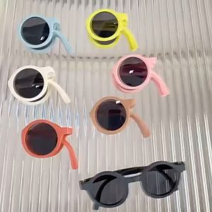New Children's Folding Sunglasses: Protect Your Little One's Eyes
