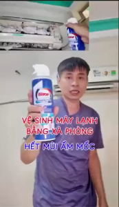 Chai Xịt Vệ Sinh Máy Lạnh BITOP 500ml - Công Nghệ 3IN1 Khử Mùi & Diệt Khuẩn Vượt Trội
