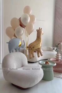 Bong Bóng Bay Hình Nhiều Con Thú Trang Trí Sinh Nhật Cho Bé Bóng Thú Trang Trí Thôi Nôi Sinh Nhật Cho Bé Trai Bé Gái MBBDECOR