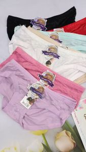 Quần lót bé gái freesize từ 30-35kg thun cotton mềm mát bông ép mặt trước - QC1214