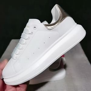 Mens and Womens the Same White Shoes Mens Trendy Shoes Platform Couple Casual Shoes Student Skateboard Shoes Womens White Shoes