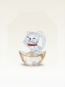 Swarovski | Fortune Cat Ornament