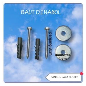 Bracket wastafel Diabol wastafel Baut penyangga cucian tangan Baut urinal