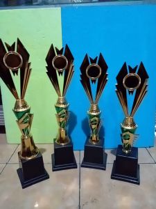Piala Lomba Juara 12 3 4 (FTG BODY HIJAU RASER) \"costum\" FREE STICKER (BOLEH satuan)