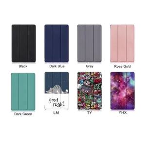 For Samsung Tab S10 FE Plus Case 13.1" Trifold PU Leather Hard Smart Cover For Funda Galaxy Tab S10 FE Plus + Case SM-X620 X626B