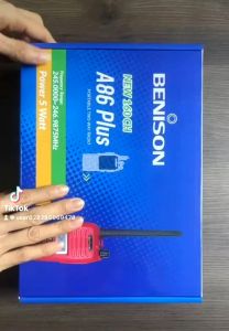 วิทยุสื่อสาร BENNISON A86 Plus (5วัตต์) 160ช่องใช้งาน (กล่องสีน้ำเงิน) วิทยุ Bennison วิทยุสื่อสารBennison - Lazada