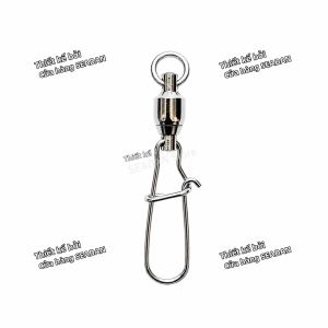 Khóa Xoay Bằng Thép Không Gỉ Siêu Bền Chịu Nước Thấp Chống Rối Lý Tưởng Cho Mồi Câu Lớn Câu Cá Lớn.
