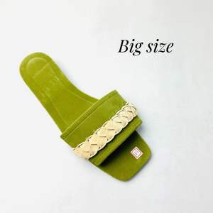 Tin footwear plus size gamusa flat sandals for women