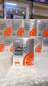 [CHÍNH HÃNG]Viên Uống Vitamin C 1000mg Eundan Hàn Quốc Hỗ Trợ Trắng Da (Hộp 120 Viên)