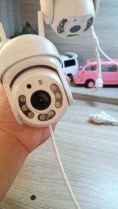Kamera CCTV V380 Pro: WiFi & APP HD 8MP Outdoor Rotasi 360°