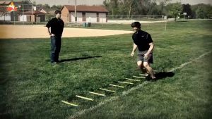 Speed Ladder บรรได ฝึกความคล่องตัว ยาว 5 เมตร 10 ขั้น ใช้ออกกำลังกาย ฝึกความว่องไว