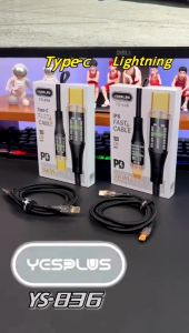 YESPLUS YS-836 Kabel Data 30W dan 60W 100cm Charger- TYPE-C