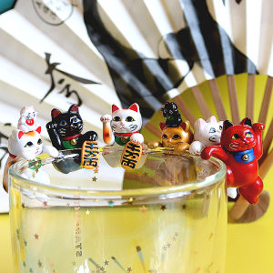Discover the Charm of Cute Cat Toy Fortune Cat & Miss Chawan Tea Friend