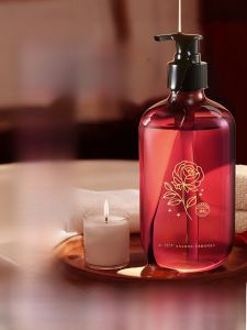 SHUIMUHUACAO | Rose Massage Essential Oil Full Body Meridian Massage Back Scrubbing Heating Scraping SPA Oil No Wash Official Flagship Store