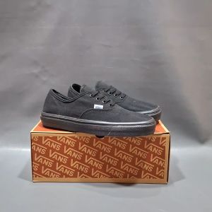 SEPATU VANS21 DX ANAHEIM FACTORY HITAM POLOS KANVAS 36-43