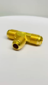 44 สามทาง แฟลร์ 3 ด้าน(เกลียว UNF) สามทางยูเนี่ยน ข้อต่อเครื่องเย็น ข้อต่อแอร์ ข้อต่อลม ข้อต่อแก็ส ข้อต่อไฮดรอลิค