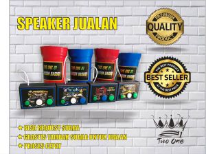 SPEAKER JUALAN / SPEAKER PROMOSI / KELAKSON TELOLET UNTUK SEPEDA / KELAKSON SEPEDAH BASURI / TELOLET ANAK / TELOLET BASURI