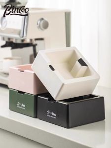 Bincoo Square Coffee Grounds Tray Barista Desk Coffee Waste Box Compatible with Coffee Machines Accessories Dining Utensils