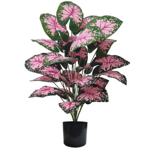 Pink Leaf Artificial Plants: A Comprehensive Guide