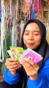Amplop lebaran aesthetic lucu pendek aneka motif per 5 pcs random murah