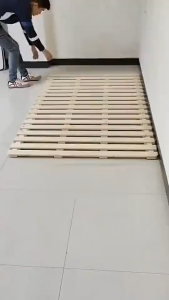 Kasur Lipat 120CM Tatami Pallet Kayu Jati Belanda Tatakan Dipan Kasur Solid Kasur Tatami Papan