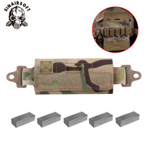 SINAIRSOFT Tactical Helmet Rear Counterweight Pouch NVG Balancing Weight Bag W/ 5 Counter Blocks OPS Core Fast BJ PJ MH Accessories