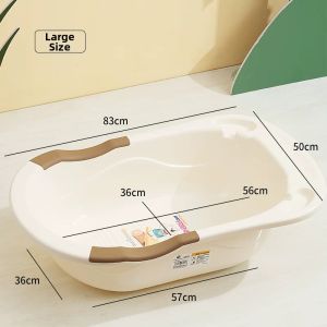 ZHIFUXIAOLUBAN | Infant Bath Tub Sit-Lie Bath Basin