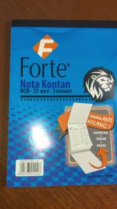 Buku Nota Kontan Forte Besar 3 Ply (NCR) PCS