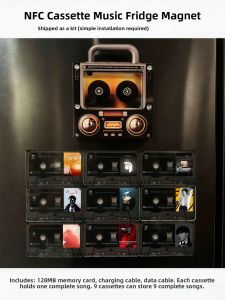 AMU·PIGGY | Magnetic NFC Tape Style Music Sticker Automatic Song Playback