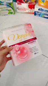 Viên Bôi Dưỡng Da VENUS SKIN - Giúp dưỡng ẩm làm sáng da mờ đốm nâu tàn nhang - Hộp 30 viên cho 30 ngày