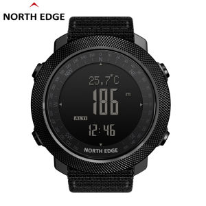 Zentronix Group North Edge Apache 3 Original Mens Outdoor Sports Watch Swimming Watch Compass Barometer Altimeter Waterproof 50M Military Army Watch
