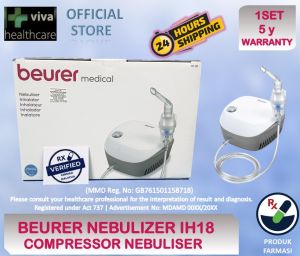 Beurer Compressor Nebulizer IH-18 IH18 Nebuliser 德国博雅喷雾器 Alat Pernafasan