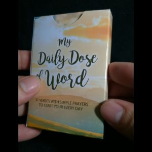 Perfect Gift Bible Verse Daily Cards with Prayer | 31 pcs for 31 days | Perfect for gift & souvenir