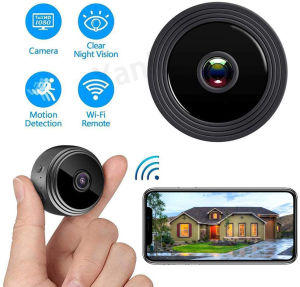 Mini Wireless WiFi Camera A9 1080P HD Phone​ Remote Monitoring Security Remote Control Surveillance Night Vision Mobile Detection Recorder Camera