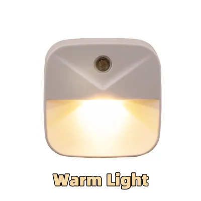KEBETEME Smart Sensor LED Night Light Auto ON/OFF Wall Lighting With Plug Energy Saving Light Automatic Illumination Light For Bedroom Indoor Eye-Protecting Wall Lamp